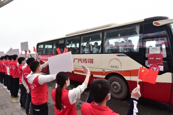 白衣執甲，今朝凱旋 | 廣汽傳祺一路守護，迎接抗疫英雄